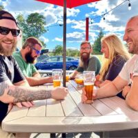 a private event at Icarus Brewing
