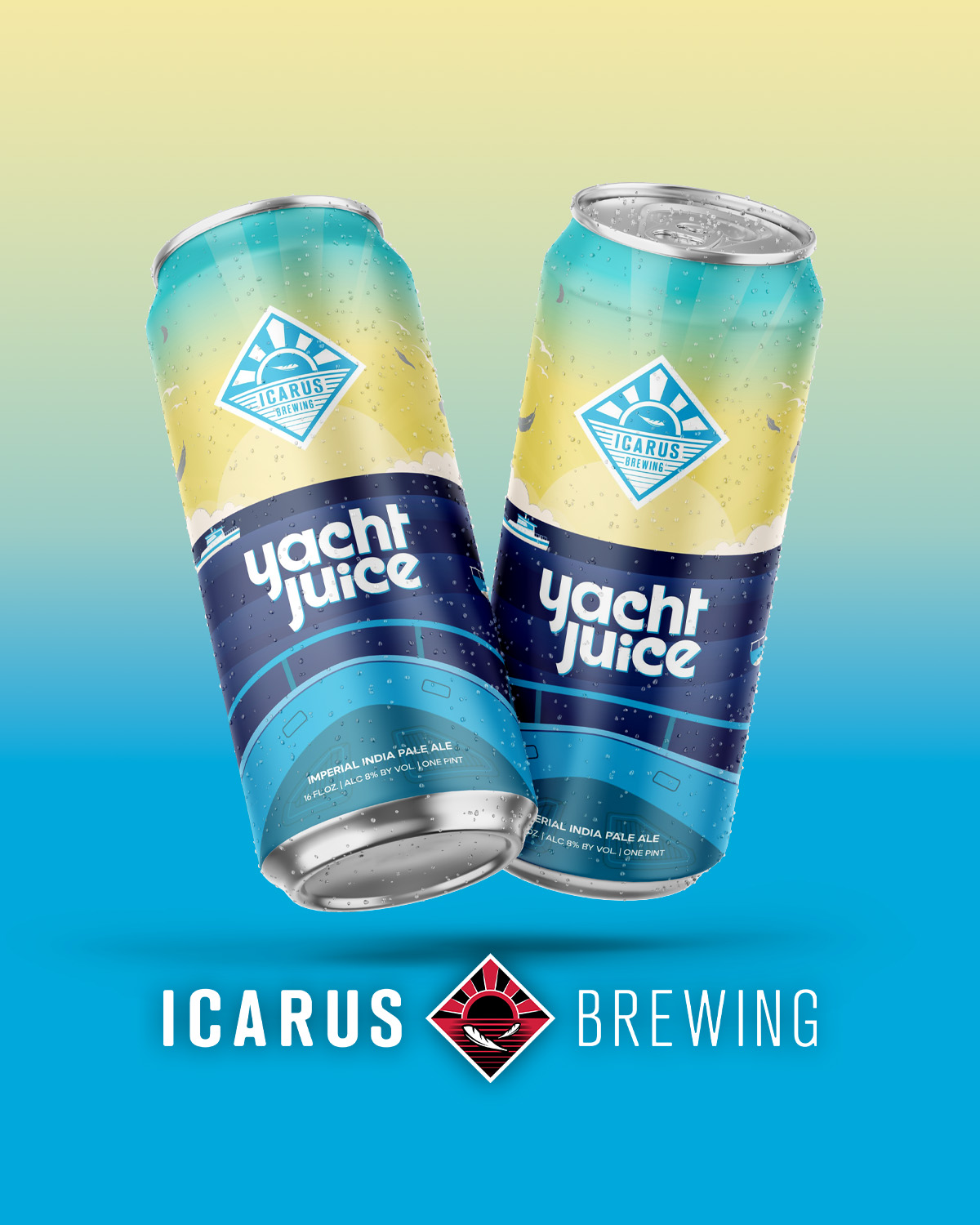 Printed Can Yacht Juice